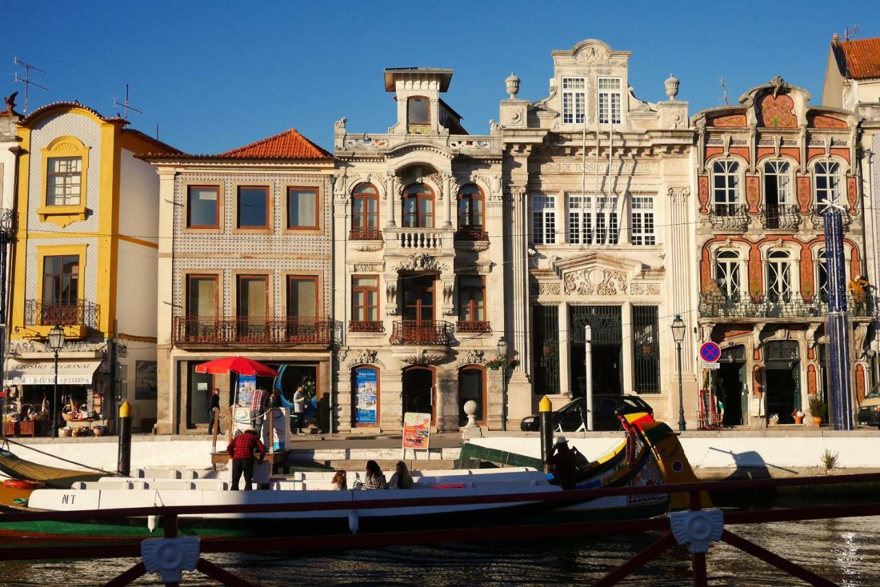 Ferienwohnung Downtown Shelter - Casa Da Praca Aveiro Exterior foto